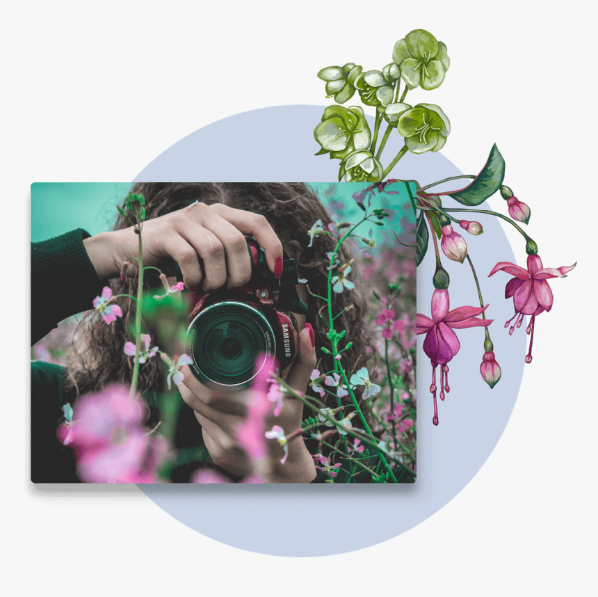 Best Image Of Girl With Camera, HD Png Download