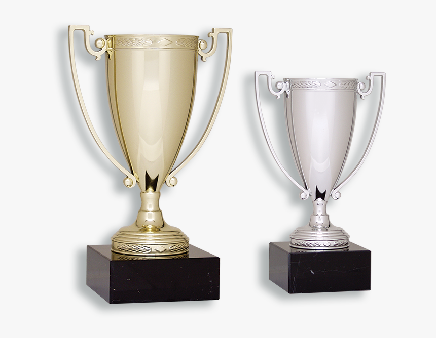 Z Cup Gold-silver Soccer Trophy, HD Png Download