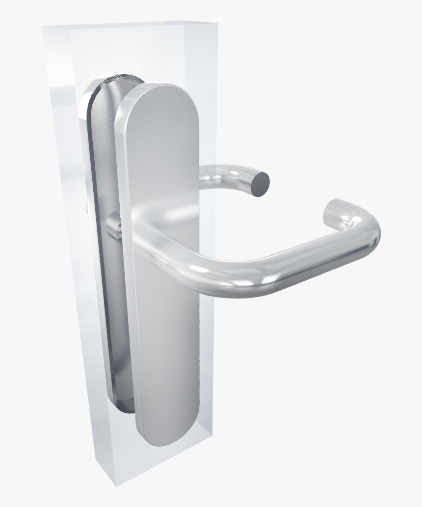 Bricard Tempo Sur Plaque New Wave Pleine - Vehicle Door, HD Png Download