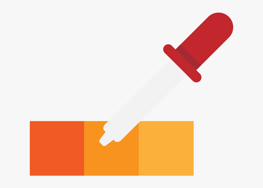 Ink Dropper Flat Icon Vector - Graphic Design, HD Png Download