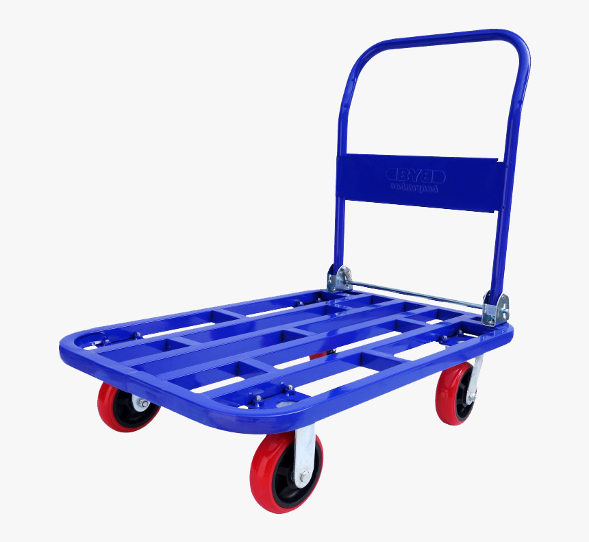 Handling Treasure Flatbed Truck Push Truck Silent Steel - Cart, HD Png Download