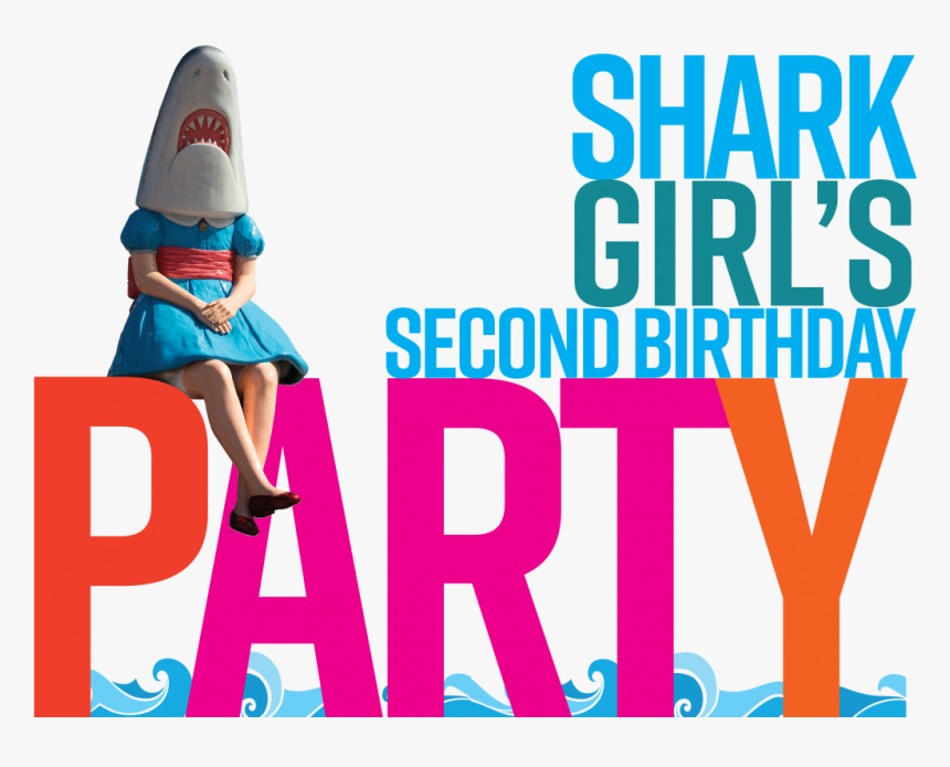 Shark Girl S Birthday Party - Poster, HD Png Download