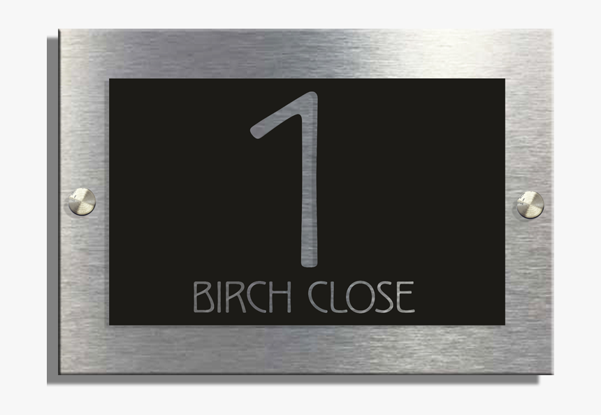 Kolo Designer House Number Plaque - Wood, HD Png Download