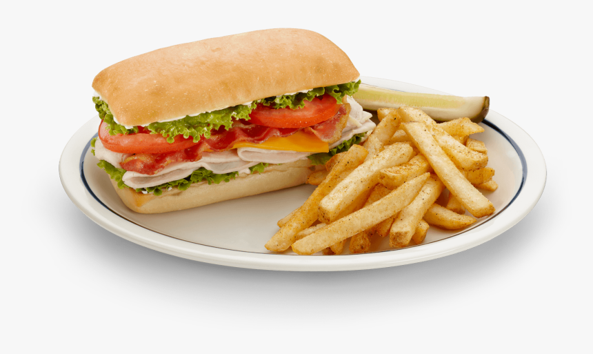 Submarine Sandwich And Fries, HD Png Download