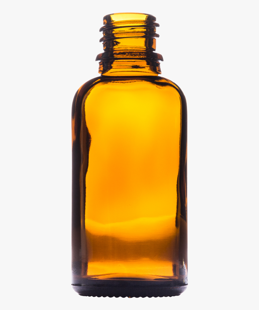 30ml Amber Glass Dropper Bottle Photo - Amber Bottle Transparent Background, HD Png Download