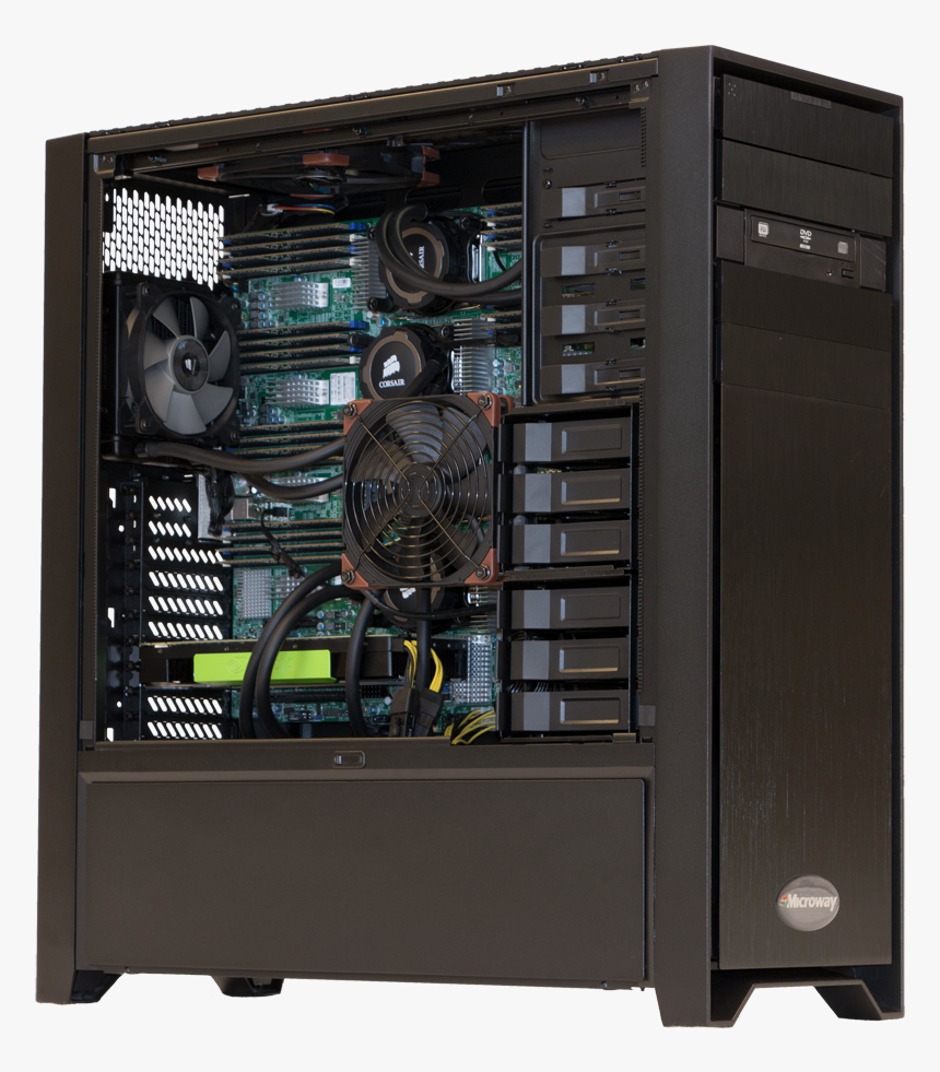 Quiet Quad Whisperstation - Computer Hardware, HD Png Download