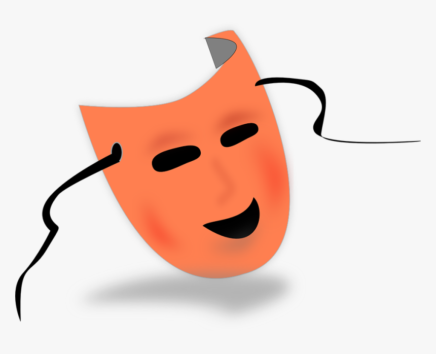 Mask, Carnival, Face, Acting, Costume, Shrovetide - Clipart Masque, HD Png Download