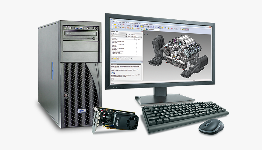 Desktop Computer, HD Png Download