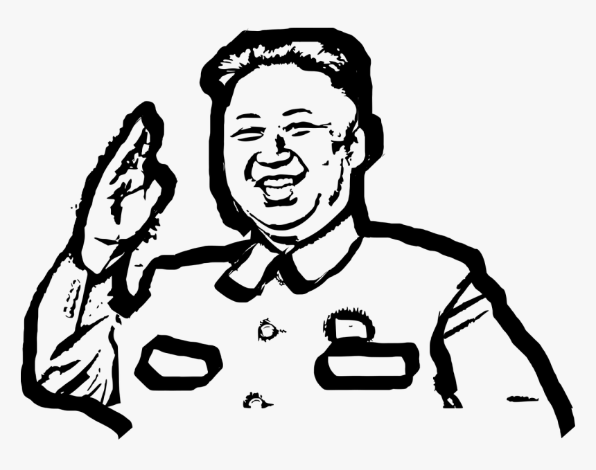 Credit - Https - //pixabay - Com/ - Kim Jong Un Logo, HD Png Download