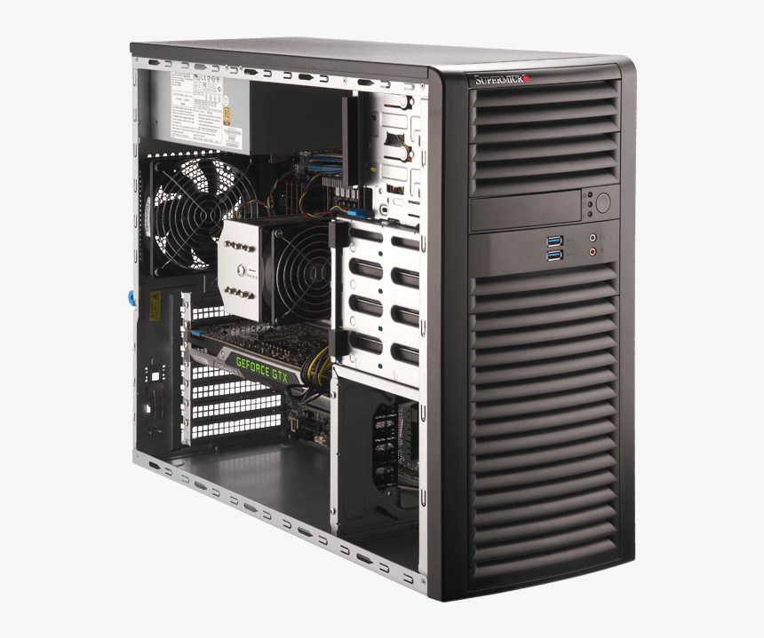 Supermicro 5039a-i Workstation Pc - Supermicro 5039a, HD Png Download