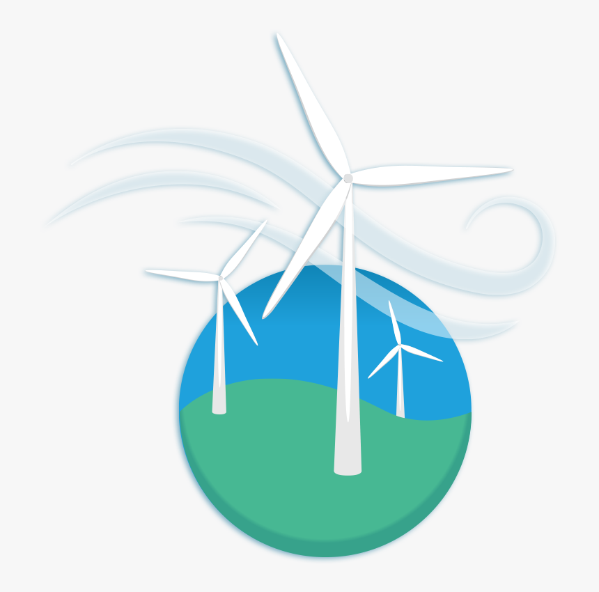 Windmill Green Energy Windmill Green Energy - Wind Turbine, HD Png Download