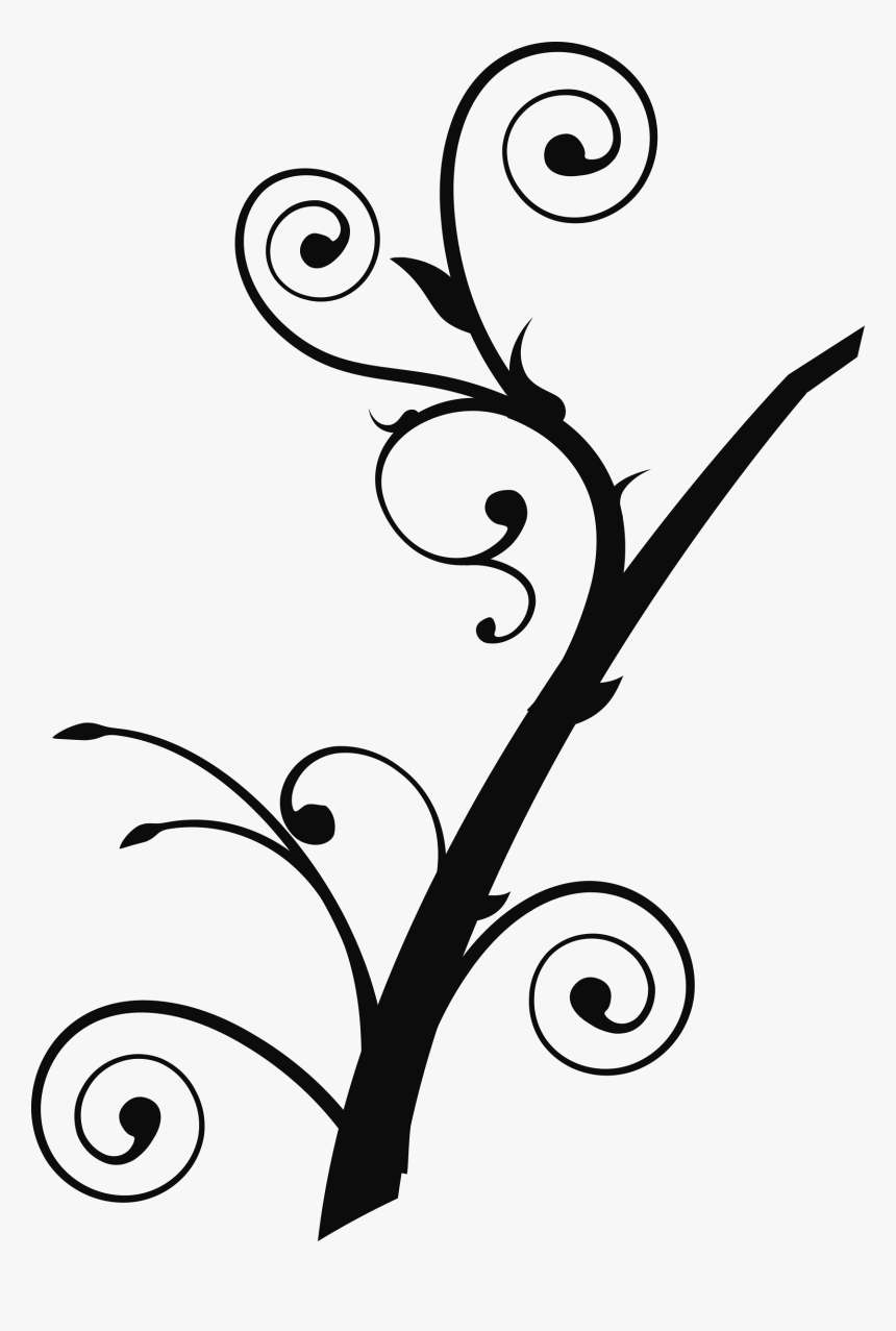 Twisted Branch 2 Clip Arts - Tree Branch Clip Art, HD Png Download