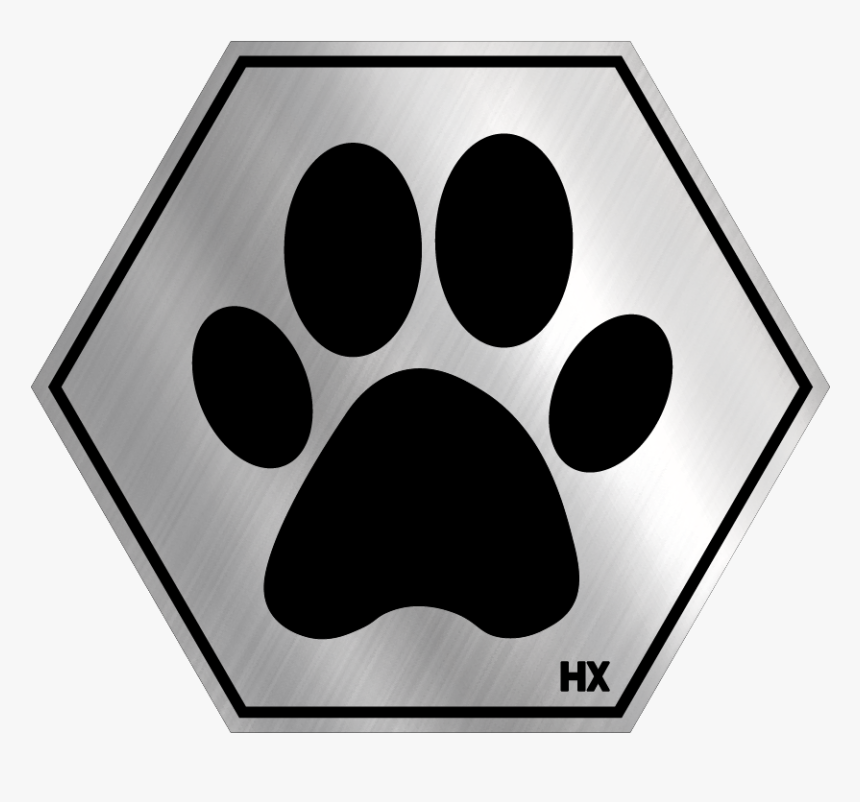 Paw Print Temporary Tattoo, HD Png Download