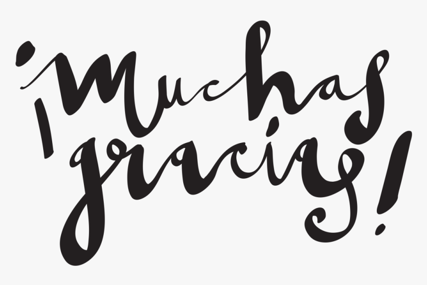 Muchas Gracias, HD Png Download