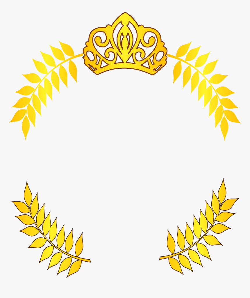 Laurel Branches Clip Arts - Corona Png, Transparent Png