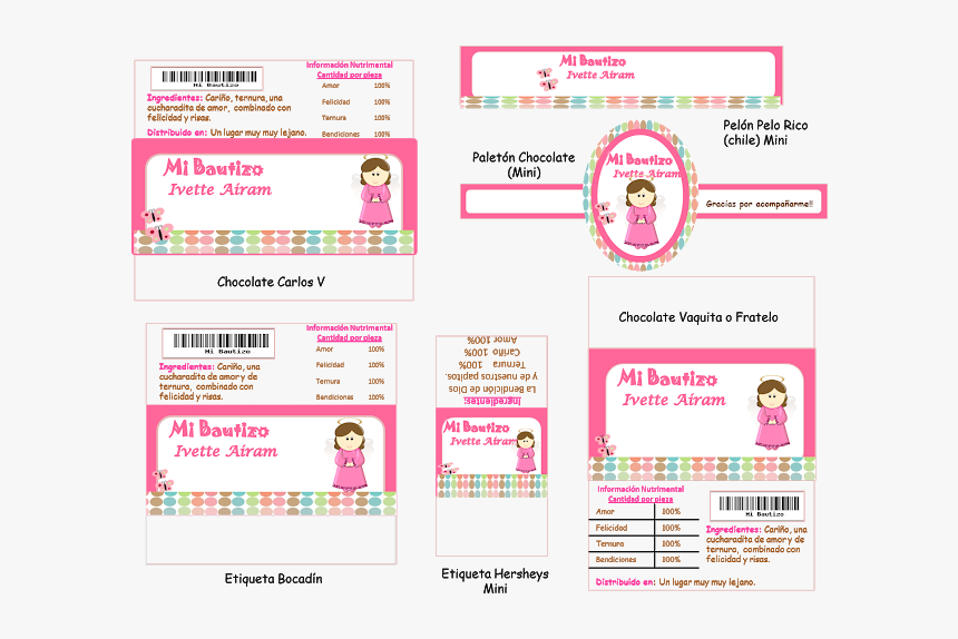 Tarjetas Bautismos Baby Shower Comunión Invitaciones, HD Png Download