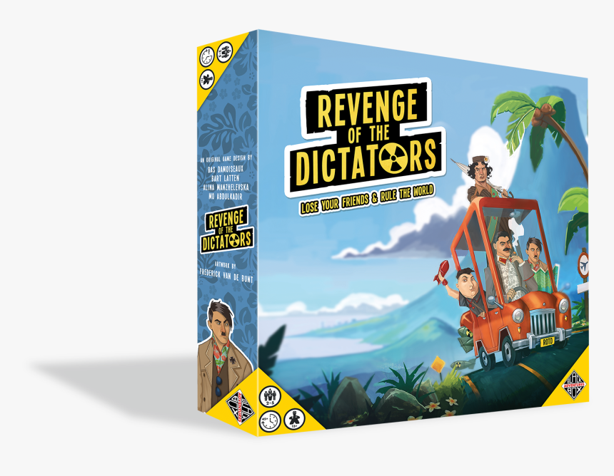 Box-rotd - Revenge Of Dictator Board Game, HD Png Download