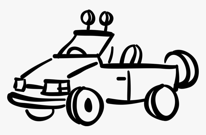 Vector Illustration Of Jeep Sports Utility Off-road, HD Png Download