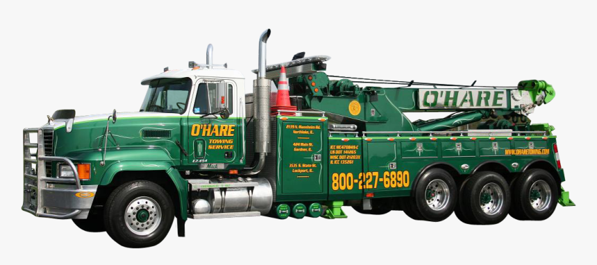 Transparent Flatbed Tow Truck Png - O Hare Tow Truck, Png Download