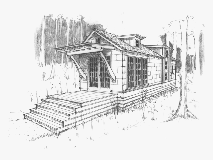 Low Country Elevation Sketch, HD Png Download