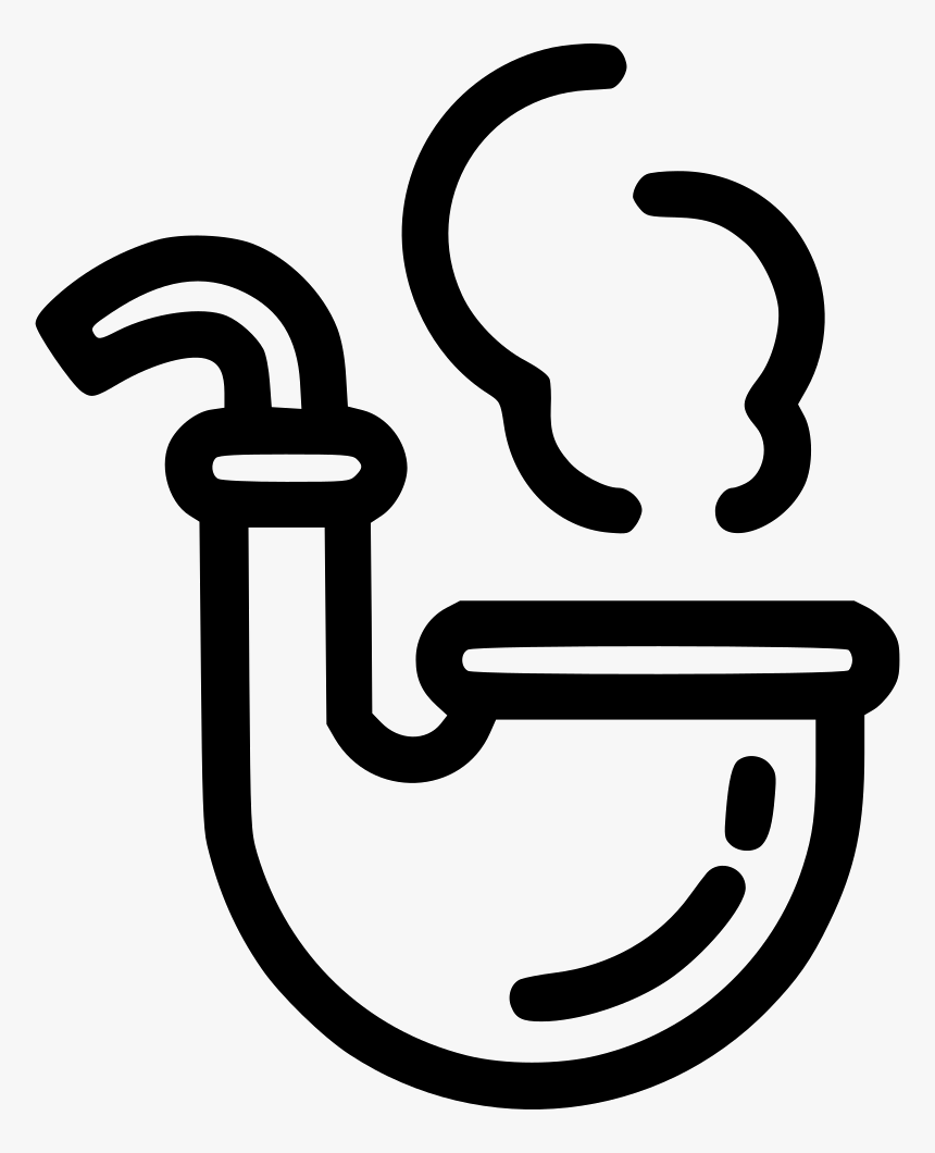 Pipe Smoking Smoke Hipster, HD Png Download