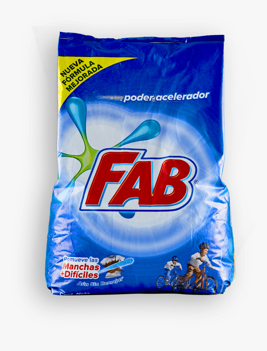 Detergente En Polvo Fab - Fab, HD Png Download