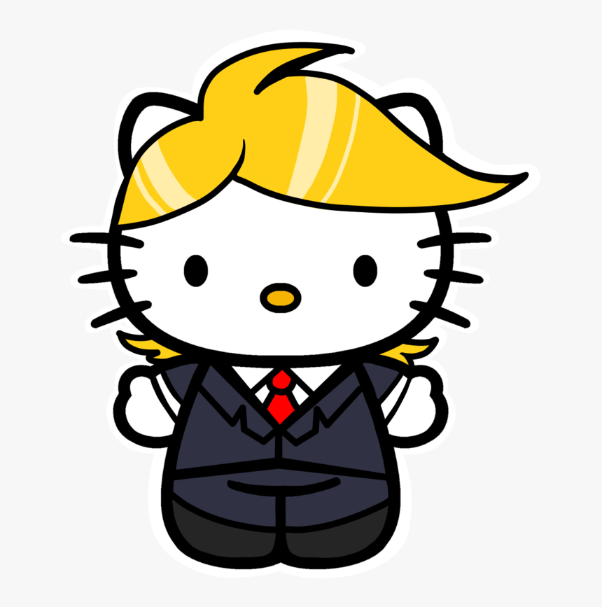 Transparent Dictator Clipart - Hello Kitty No Background, HD Png Download