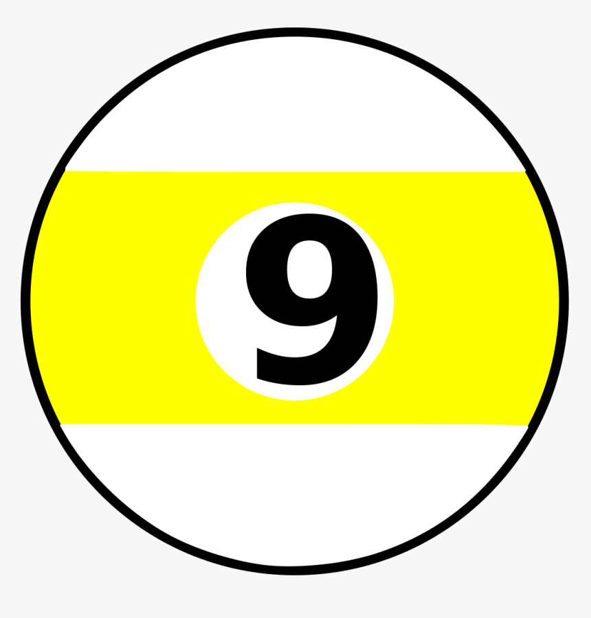 9 Ball Png - Circle, Transparent Png