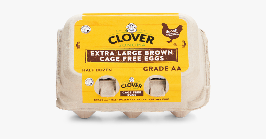 Extra Large Brown Half Dozen Eggs - Beige, HD Png Download