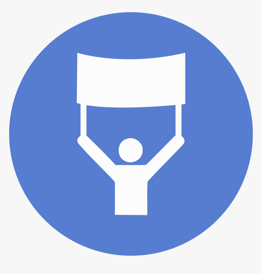 Election Banner Icon - Blue Banner Icon Png, Transparent Png