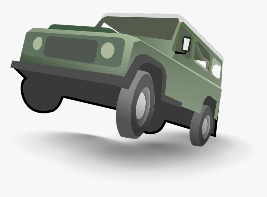 Car, Jeep, Vehicle, Transportation, Transport - 4wd Clipart, HD Png Download