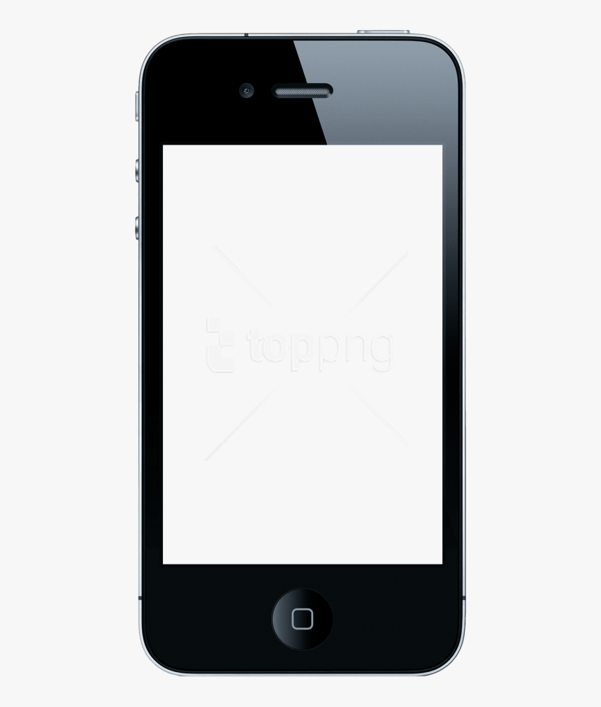 Download Iphone Apple Clipart Png Photo - Phone Text Message Blank, Transparent Png