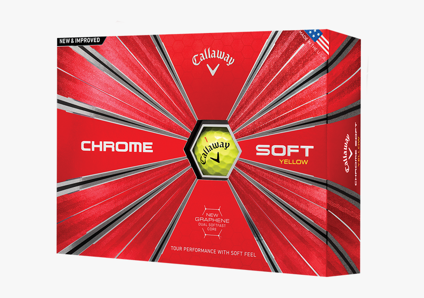 2018 Chrome Soft Golf Balls, HD Png Download