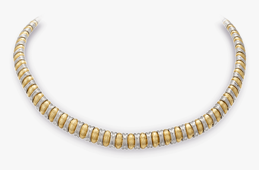 Gold And Platinum Necklace By Henry Dunay - Necklace, HD Png Download