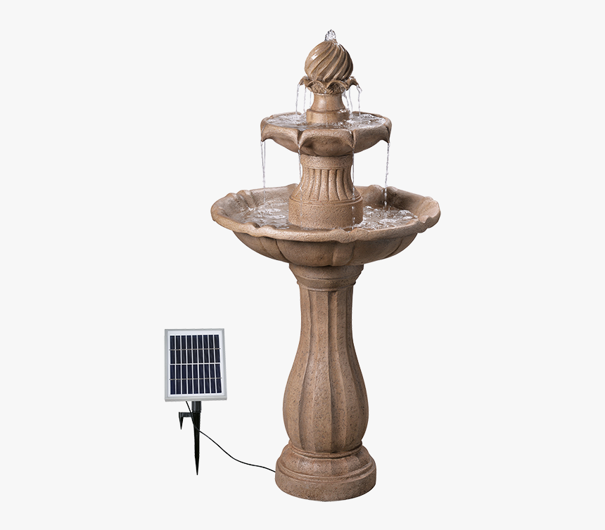 Solar Fountain Home Depot, HD Png Download