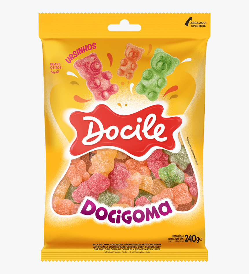 Bala De Goma Docile, HD Png Download