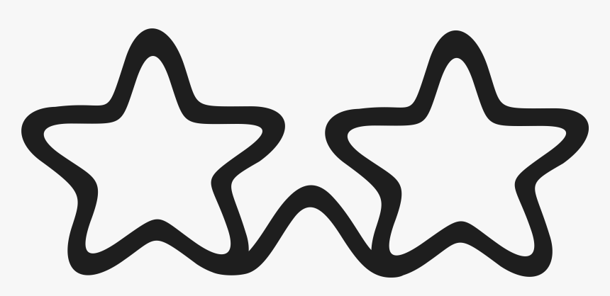Glasses Clipart Png - Star Shaped Glasses Clipart, Transparent Png