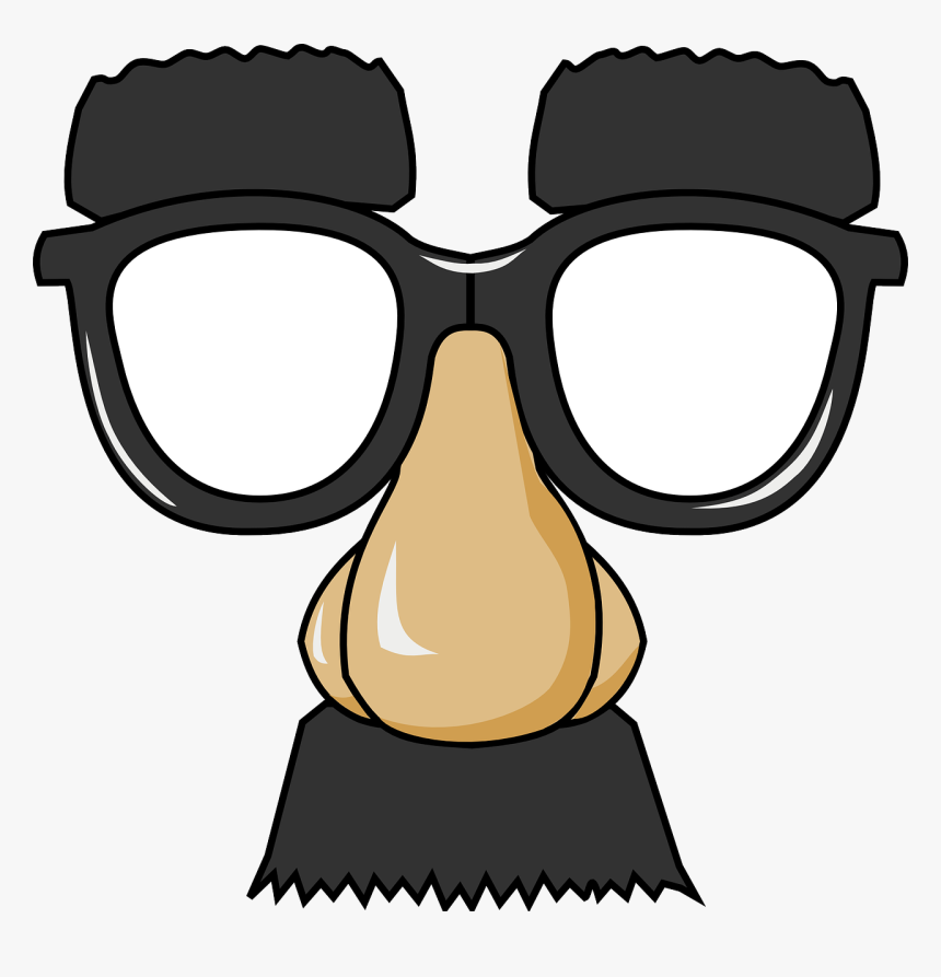 Human Behavior,vision Care,eyewear - Funny Glasses Clipart, HD Png Download