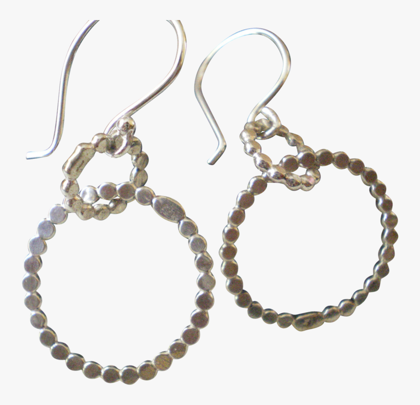 Bubbly Double Circle Hoop Earrings - Dark Coral Necklace Sale, HD Png Download