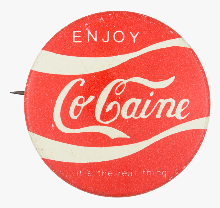 Coca Cola Logo In Cocaine , Png Download, Transparent Png
