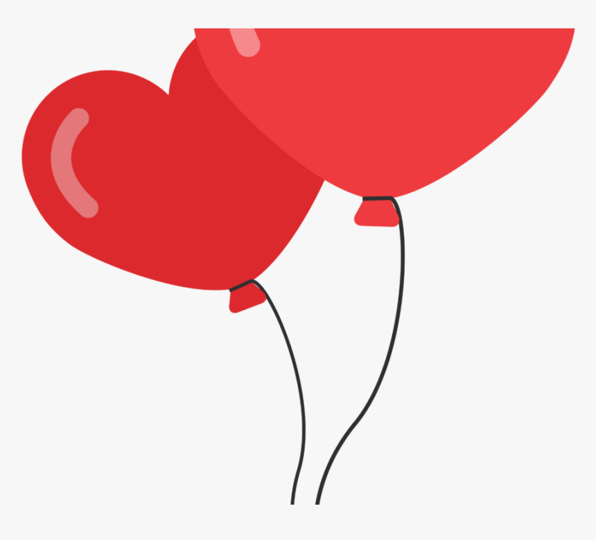 Heart Shaped Balloons Png Image, Transparent Png
