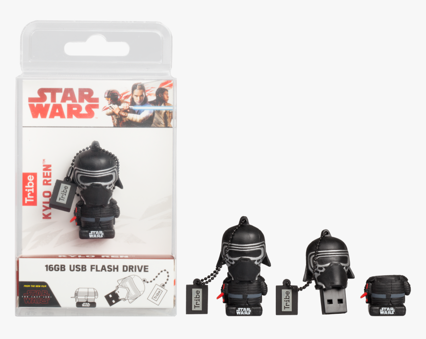 16gb Star Wars Tlj Kylo Ren Usb Flash Drive , Png Download, Transparent Png