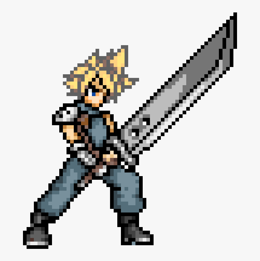 Cloud Strife Png, Transparent Png