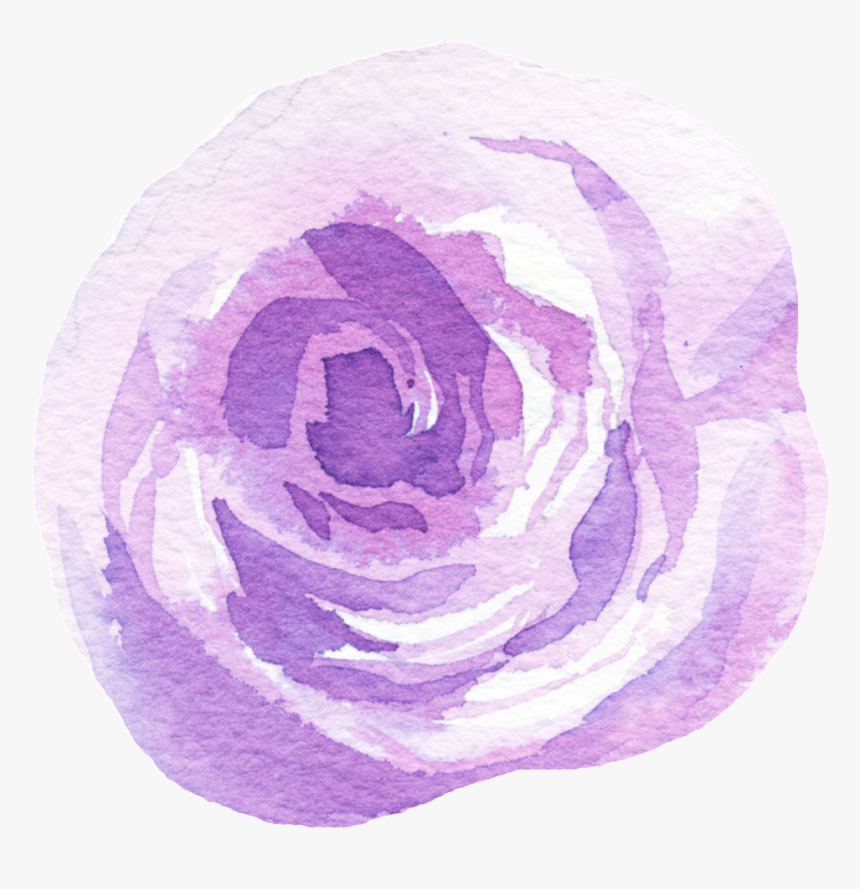 Hand Painted Pink Purple Flowers Png Transparent, Png Download
