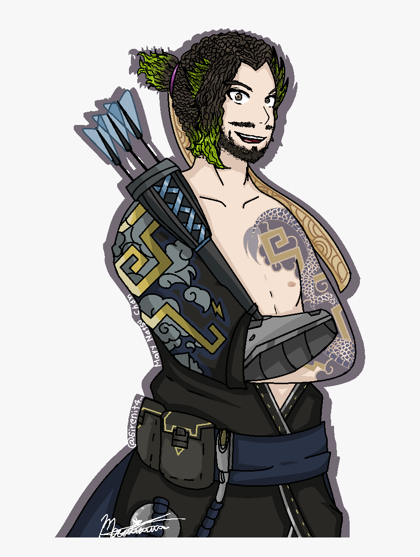 Hanzo Overwatch Png, Transparent Png