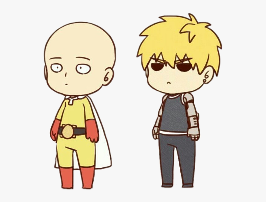 Onepunchman Saitama Anime Anime Chibi, HD Png Download