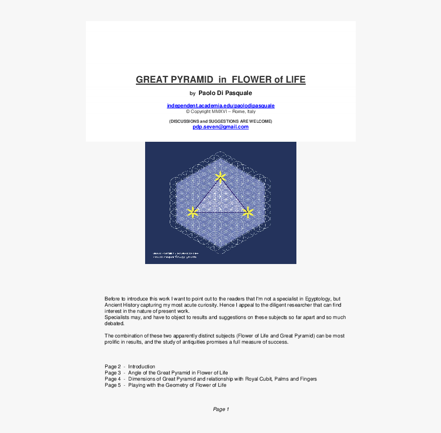 Flower Of Life Png, Transparent Png