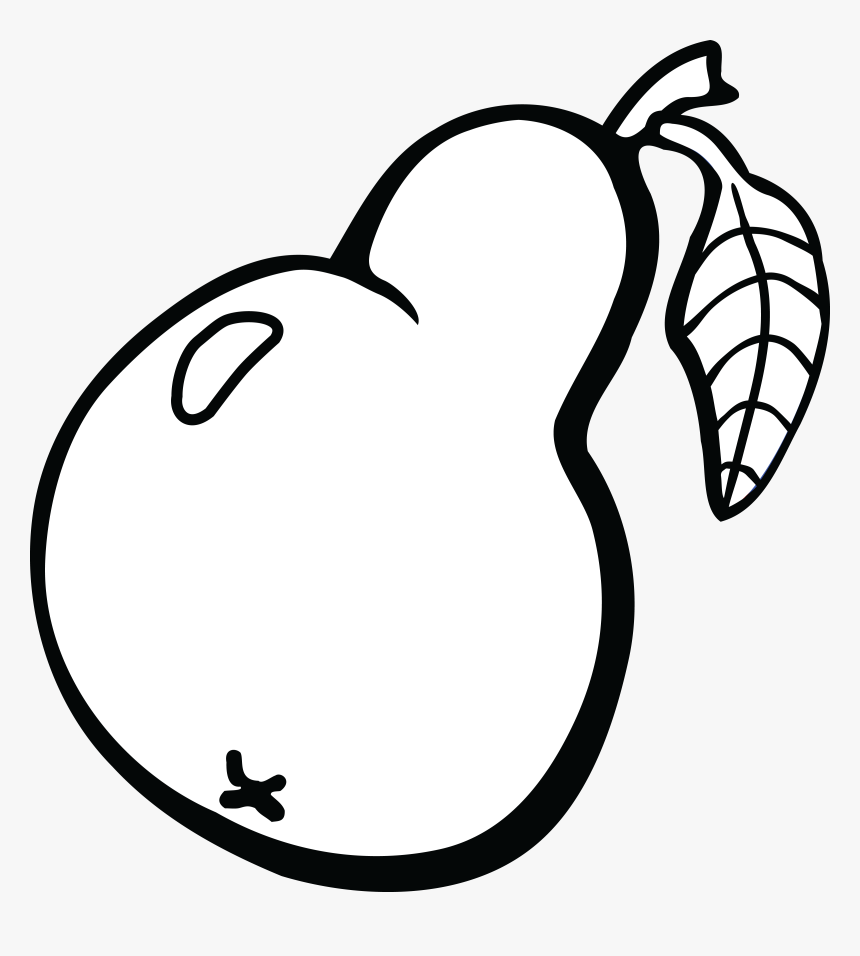 Free Clipart Of A Pear, HD Png Download