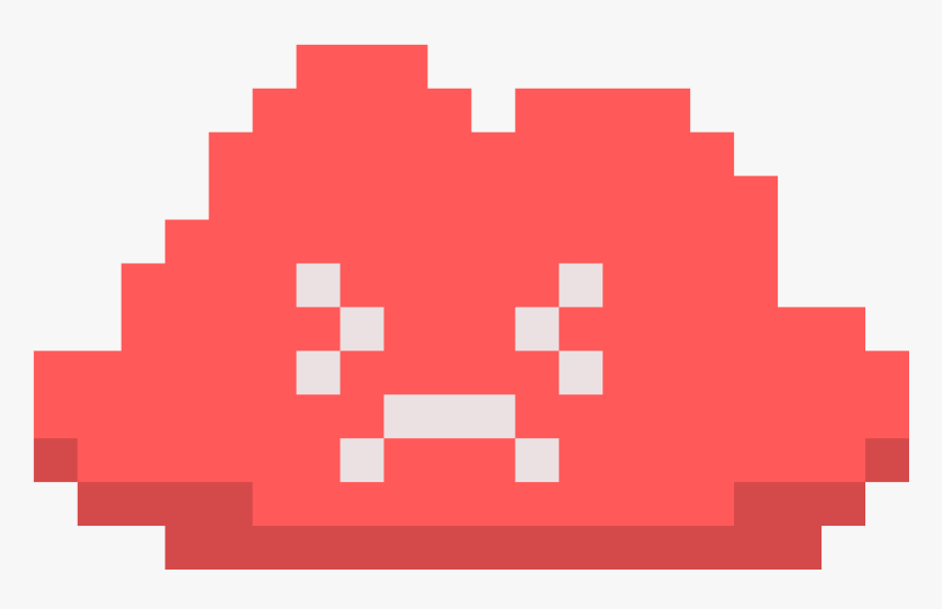 Transparent Pixel Cloud Png, Png Download