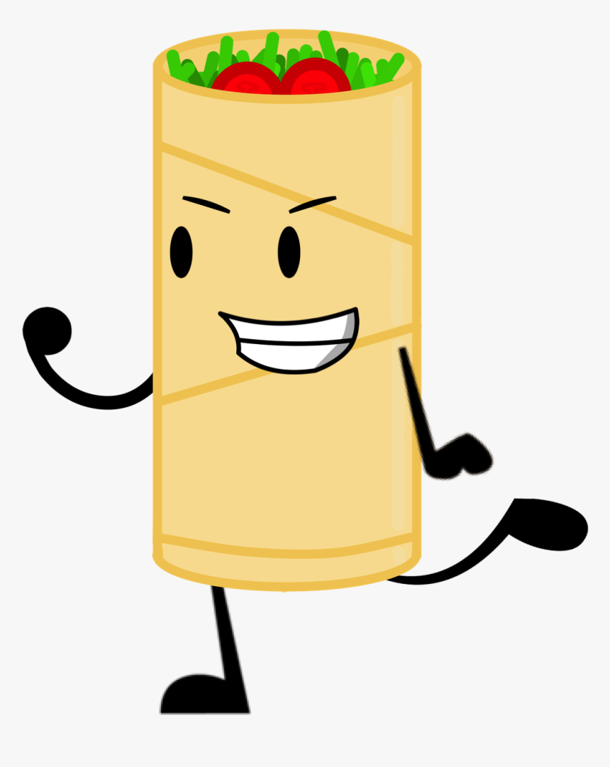 Cartoon Burrito Png, Transparent Png